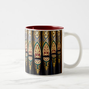 Jolie tasse de tuyaux d'organe