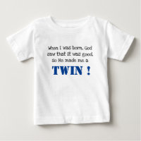 Jolie Twin Dit Baby T-Shirt