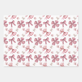 Jolies arcs Enveloppement Papier Plat Feuille Set 