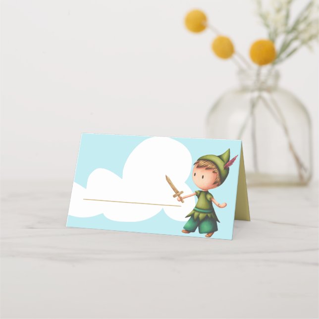 Jolies cartes de lieu pour un thème d'anniversaire (Dos)