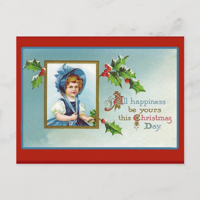 Jolies cartes de Noël victoriennes (Devant)