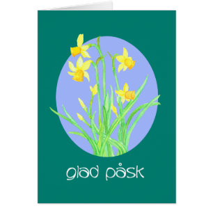 Jolies Daffodiques Suédois Langue de Pâques