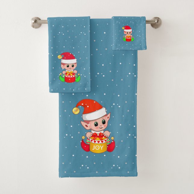 Jolies elfes de Noël sur Sapphire Blue (En situation)