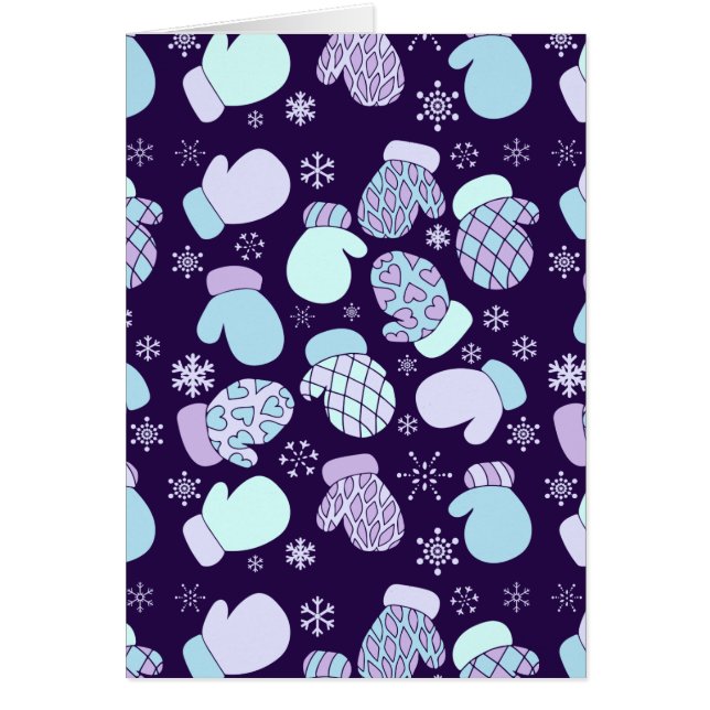 Jolies mitaines d'hiver (Devant)