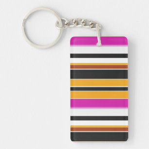 Jolies rayures noires orange