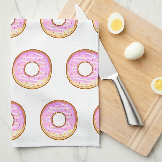 Jolies serviettes de cuisine (Quart Plié)