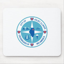 Joliet-Flagge (Illinois) Mousepad