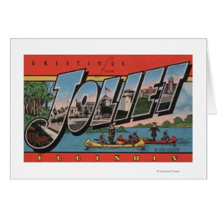 Joliet, Illinois - große Buchstabe-Szenen