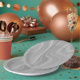 Joliment jetable : assiettes en papier rondes