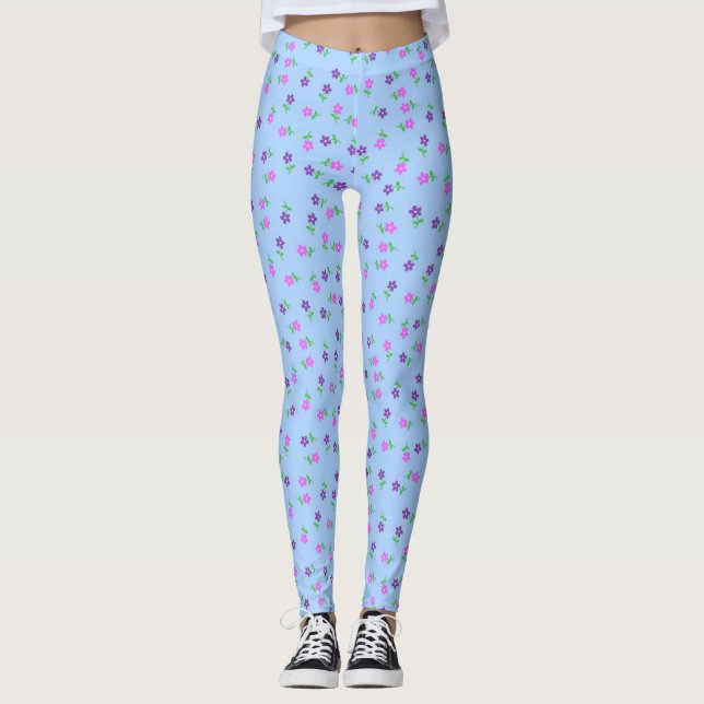 Jolis leggings Bleus (Devant)