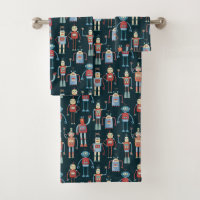 Jolis robots rétro vintage sombres