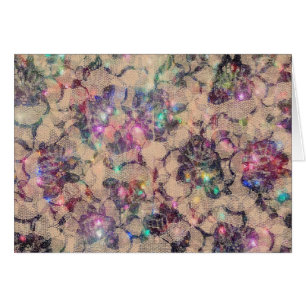 Jolis roses de dentelle