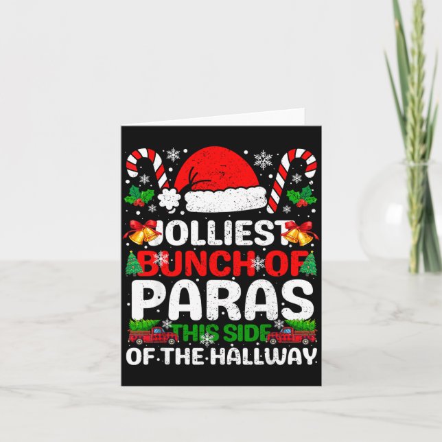 Jolliest Bunch Of Paras This Side Of The Hallway C Karte (Vorderseite)