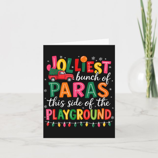 Jolliest Bunch Of Paras This Side Of The Playgroun Karte (Vorderseite)