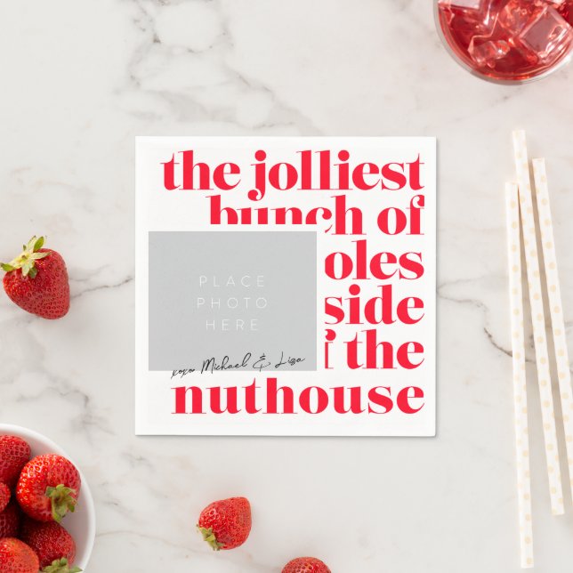 Jolliest Bunch Traditionspapier Napkin Serviette (Beispiel)
