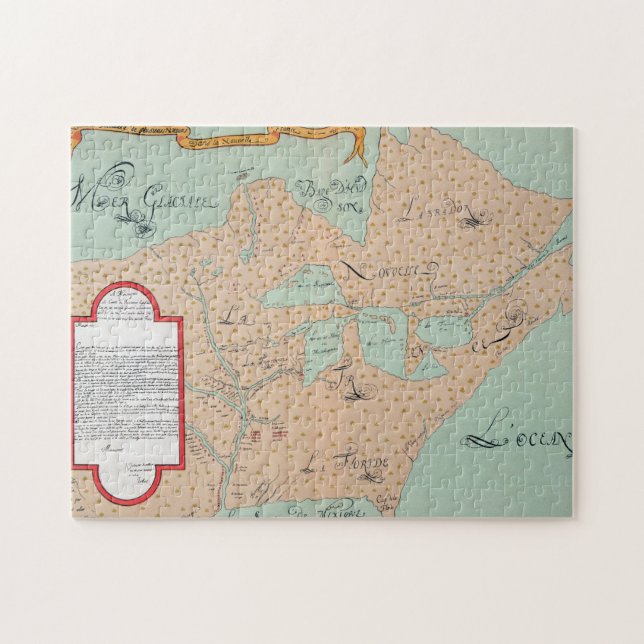 JOLLIET: NORDAMERIKA 1674 (Horizontal)