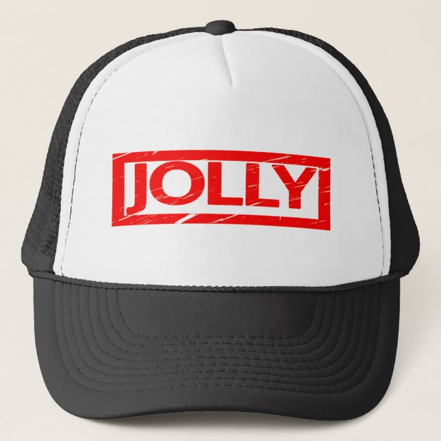 Jolly Briefmarke Truckerkappe (Vorderseite)
