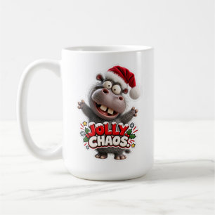 🎅🦛 Jolly Chaos Classic Tasse ☕🎄