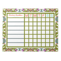 Jolly Cheerful Christmas Weekly Reminder Planner