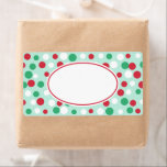 Jolly Christmas Dots Labels<br><div class="desc">Jolly-Punkte schmücken diese Ferienlabels. Passen Sie diese Etiketten an,  um Ihren Anzug zu erfüllen. Benutzen Sie diese Etiketten für die Küche,  das Geschäft,  Geschenke,  etc... .Die Entwürfe stammen aus der Originalkunst.</div>