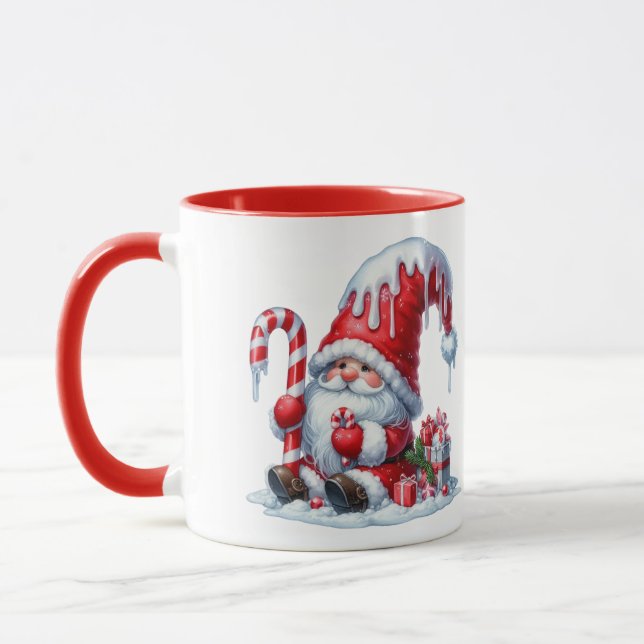 Jolly Christmas Elf Coffee Tasse (Links)