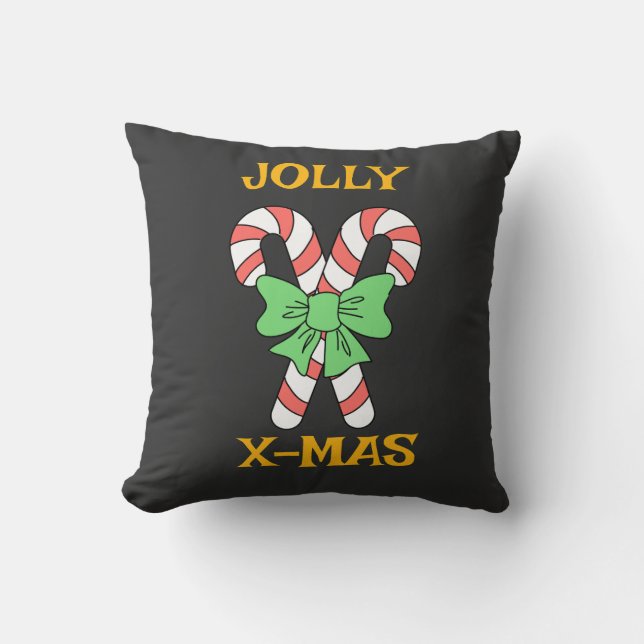 JOLLY CHRISTMAS KISSEN (Vorderseite)