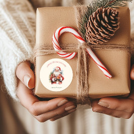 Jolly Christmas Magic Sticker | Holiday Label