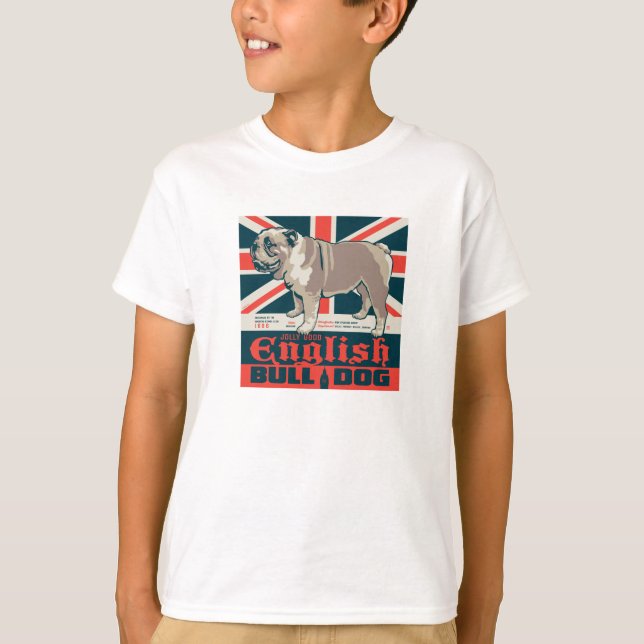 Jolly Good English Bulldog T-Shirt (Vorderseite)