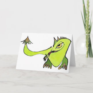 Jolly Green Dragon Carte pour notes