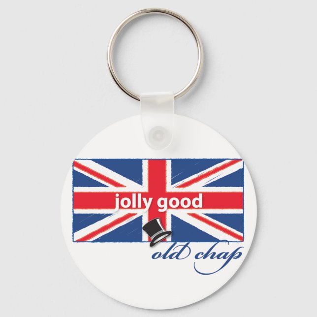 Jolly gut alter Kerl! Schlüsselanhänger (Vorderseite)