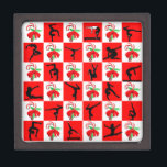 JOLLY GYMNASTICS CHRISTMAS DESIGN SCHACHTEL<br><div class="desc">Dieses faszinierende und dynamische Gymnast erledigt Cartoräder, drehe und Drehungen für unser fröhliches Gymnastik Weihnachtsdesign auf Verpackungspapier, Ziergegenständen, Geschenktaschen, Weihnachtsgeschenktaschen und vielem mehr. Dieser fantastische und erstklassige Gymnast würde lieber jede Minute des Tages Gymnastik verbringen. Dieses festliche Gymnastik-Holiday-Design ist ein Geschenk für Geburtstage, Feiertage oder jeden Anlass, nicht nur Weihnachten....</div>