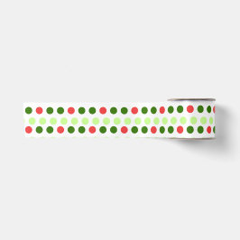 Jolly Holiday Polka Dot Satinband