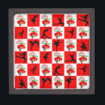 JOLLY HOLLY BALLERINA CHRISTMAS DESIGN SCHACHTEL<br><div class="desc">Dieser phantastische Tänzer wird unsere festliche und farbenfrohe Weihnachtstanz und Ballerina-Design auf Verpackungspapier, Geschenktaschen, Ornamente, Strümpfe und mehr Liebe. Diese großartige Tänzerin würde tanzen und folgt ihren Tanzträumen. Dieses abwechslungsreiche und festliche Tanzweihnachtsdesign mit eleganten Dancing-Posen macht Geburtstage, Feiertage oder jeden Anlass zu einem besonderen Erlebnis, nicht nur Weihnachten. Ihr hervorragender...</div>