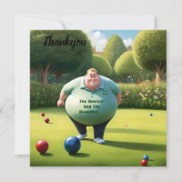Jolly Lawn Bowler Man,