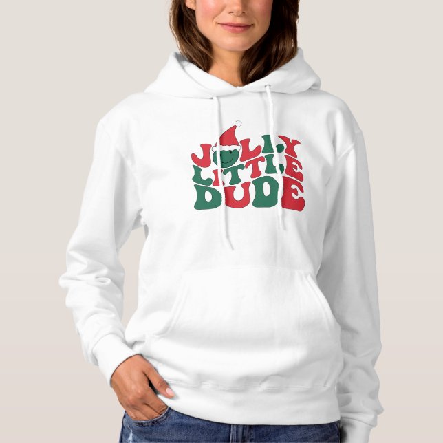 Jolly Little Typ, Weihnachten Hoodie (Vorderseite)