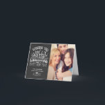 Jolly Merry Christmas Chalkboard Family Foto Feiertagskarte<br><div class="desc">Jolly Merry Christmas Chalkboard Family Foto Card. (1) For further customization,  please click the customize further link and use our design tool to modify this template. (2) If you need help or matching items,  please contact me.</div>