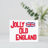Jolly Old England Postcard
