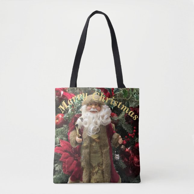Jolly old fashioned Santa Tasche (Vorderseite)