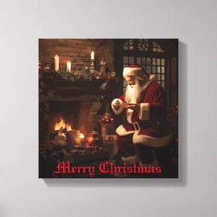 Jolly Old Saint Nick Leinwanddruck