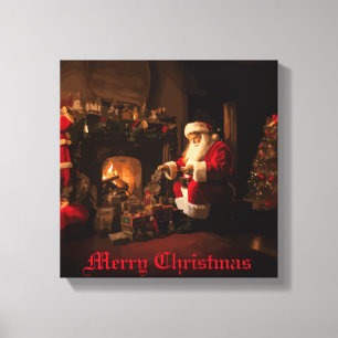 Jolly Old Saint Nick Leinwanddruck