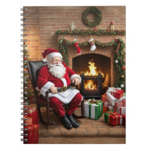 Jolly Old Santa Claus Notizblock