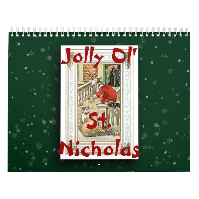 Jolly Ol'St Nicholas Weihnachten Das ganze Jahr Kalender (Titelbild)