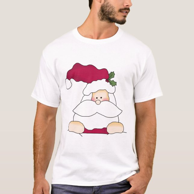 Jolly Père Noël Tshirts et cadeaux (Devant)