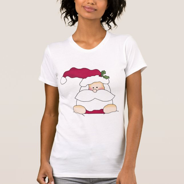 Jolly Père Noël Tshirts et cadeaux (Devant)