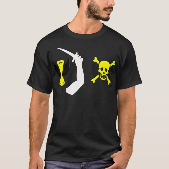Jolly Roger Christopher Moody Pirate Flag  T-Shirt (Vorderseite)