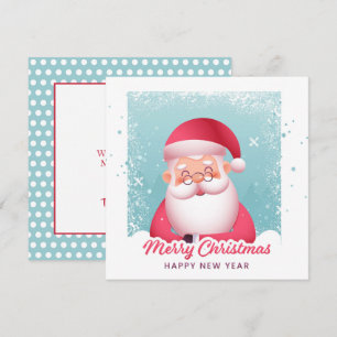 Jolly Saint Nick Weihnachtskarte