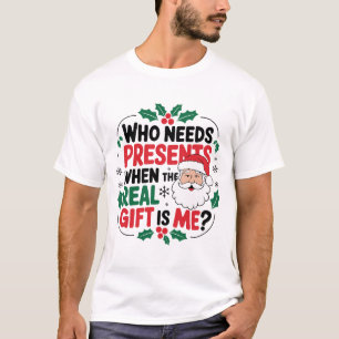 Jolly Santa Claus feiert Feststimmung für alle T-Shirt