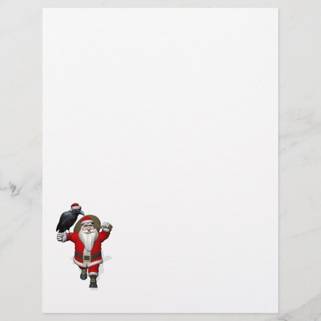 Jolly Santa Claus Lieben Black Ravens (Vorderseite)