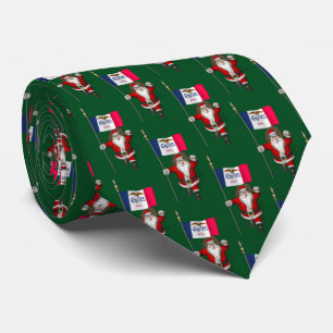 Jolly Santa Claus Lieben Iowa Krawatte