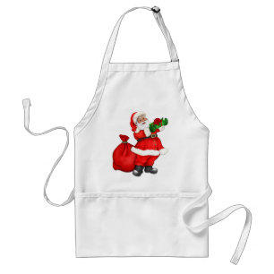Jolly Santa Claus Schürze